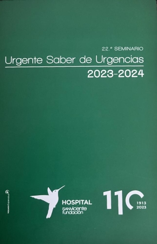 22 SEMINARIO URGENTE SABER DE URGENCIAS 2023 - 2024